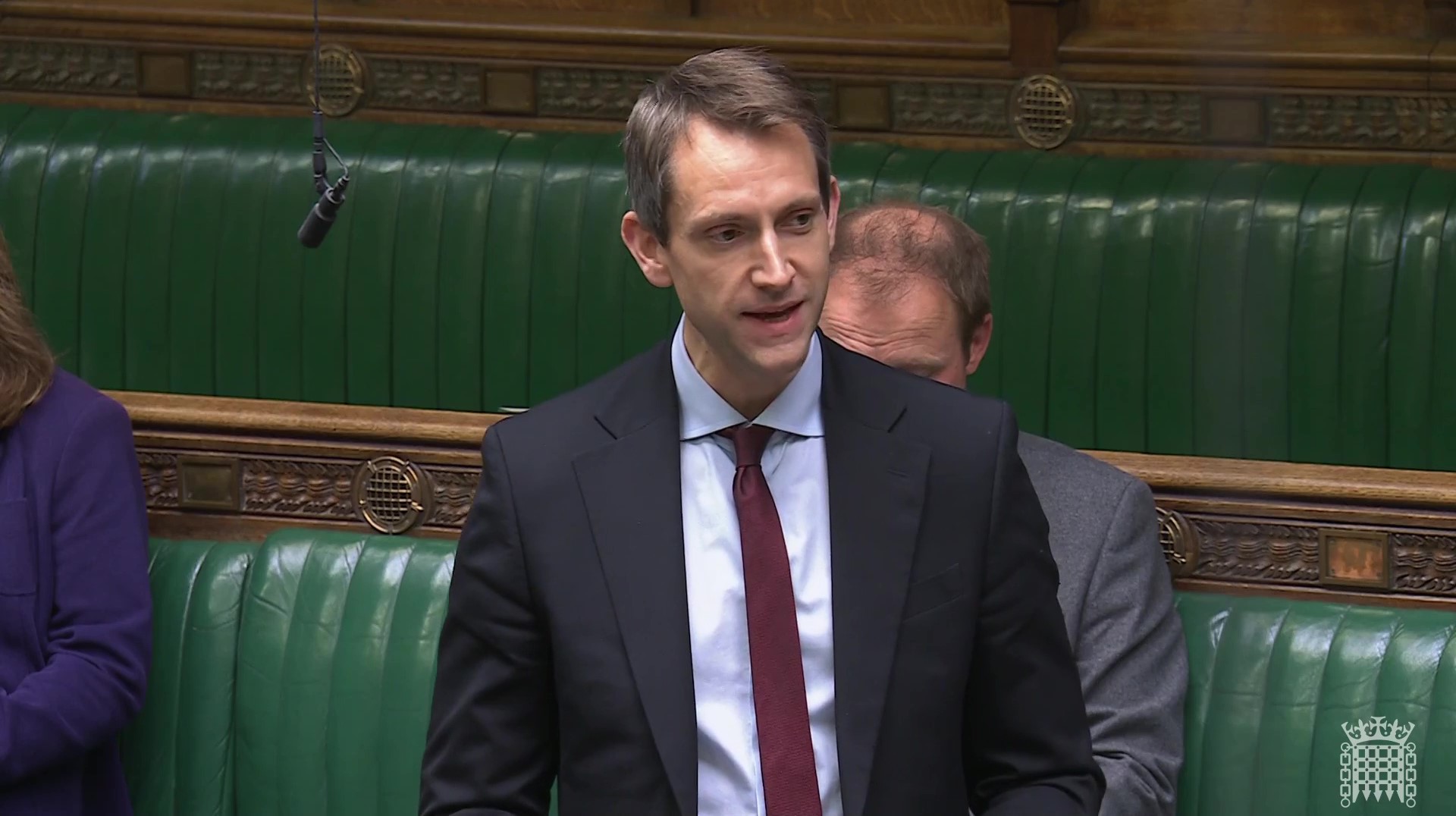 Andrew Lewin in the House of Commons to debate banking hubs and closures.